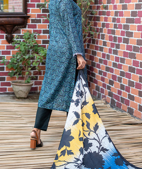 Hafiz Zara Digital Lawn`25 D#60 D-GREEN