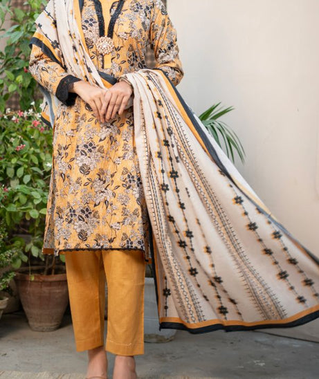 Hafiz Zara Lawn`25 (Vol-2) D#48 (Golden)