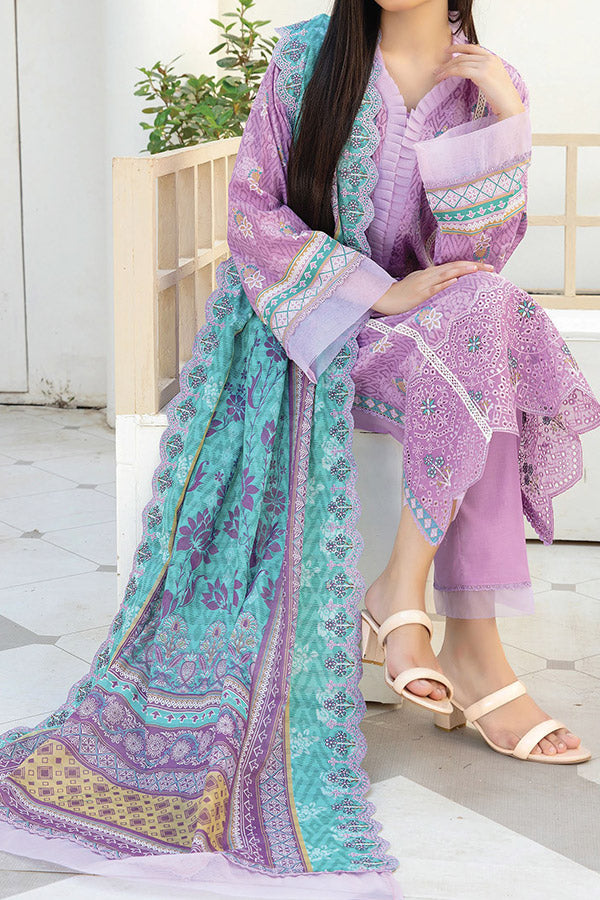 Hafiz Zoeba Emb Lawn`25 D#01 L-Purple