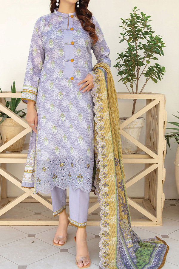 Hafiz Zoeba Emb Lawn`25 D#01 Lilac