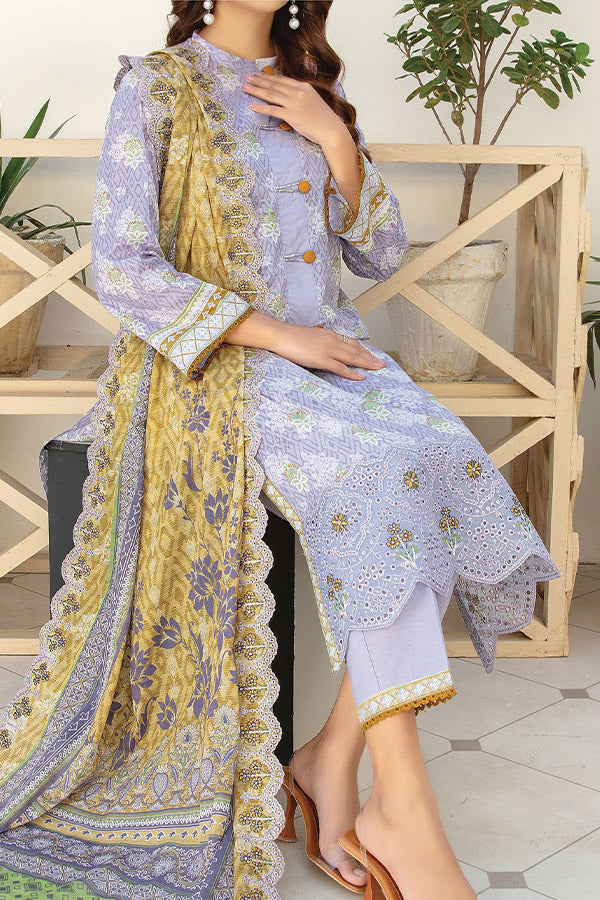 Hafiz Zoeba Emb Lawn`25 D#01 Lilac