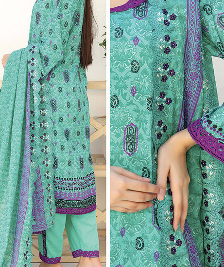 Hafiz Zoeba Emb Lawn`25 D#03 D-Ferozi