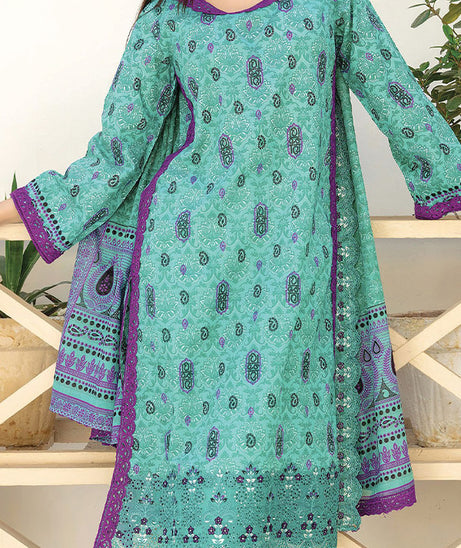 Hafiz Zoeba Emb Lawn`25 D#03 D-Ferozi