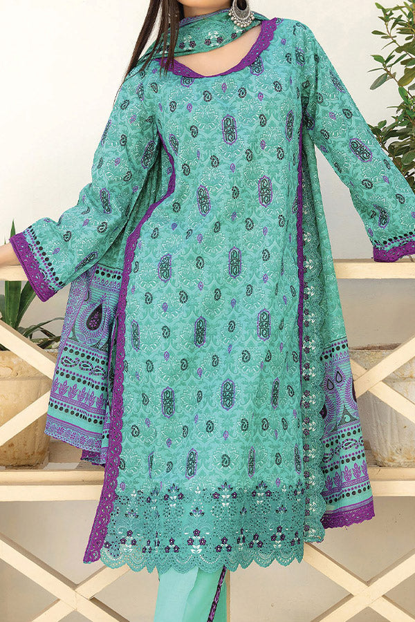 Hafiz Zoeba Emb Lawn`25 D#03 D-Ferozi