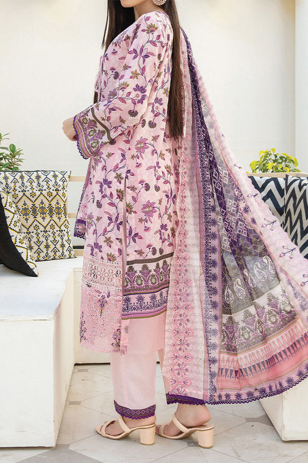 Hafiz Zoeba Emb Lawn`25 D#04 Pink
