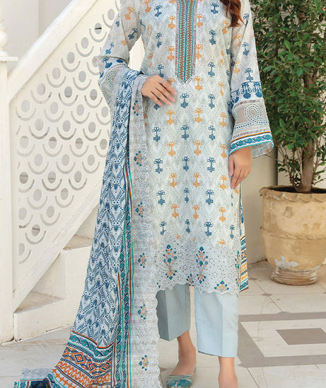 Hafiz Zoeba Emb Lawn`25 D#05 L-Grey