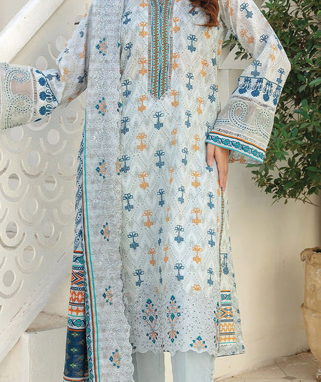 Hafiz Zoeba Emb Lawn`25 D#05 L-Grey