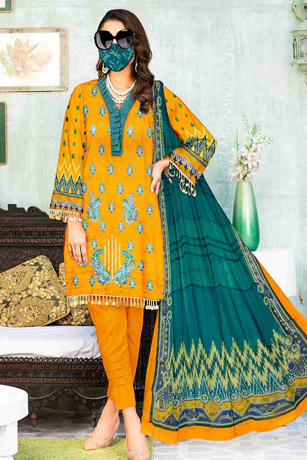Hajra Emb Lawn`22 D#1