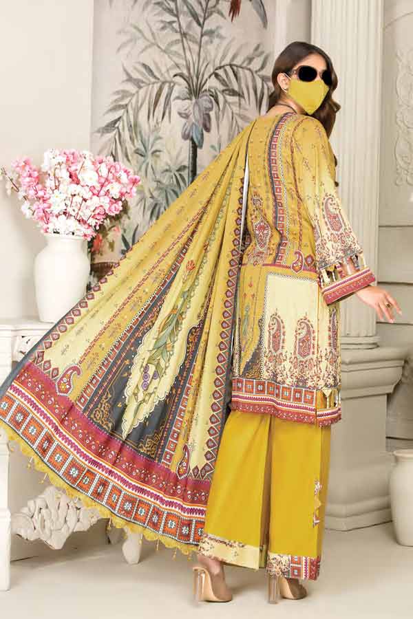 Hajra Exclusive Emb Lawn`22 Vol-26 D#06