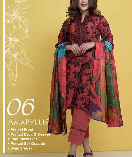 Halima Sultan Emb Lawn`21 D#06 (Vol-1)