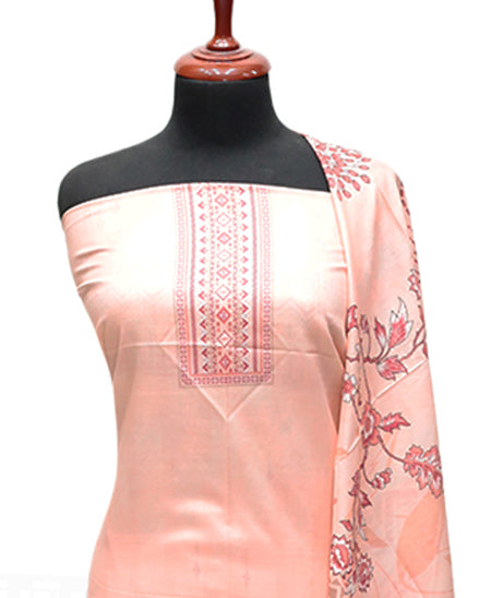 Hamdam Floral Lawn`24 (Vol-1) D#5796 (D Peach)