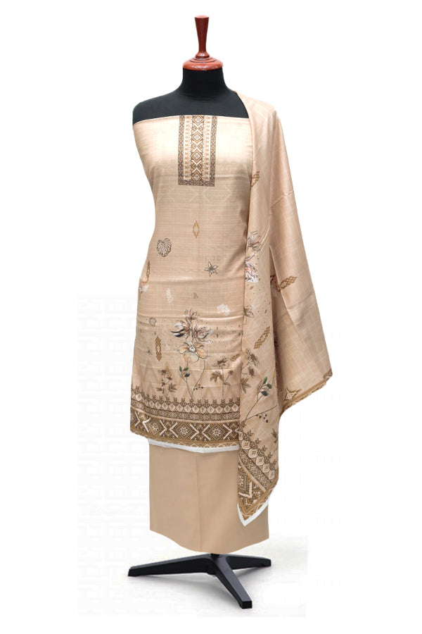 Hamdam Floral Lawn`24 (Vol-1) D#5796 (Golden)