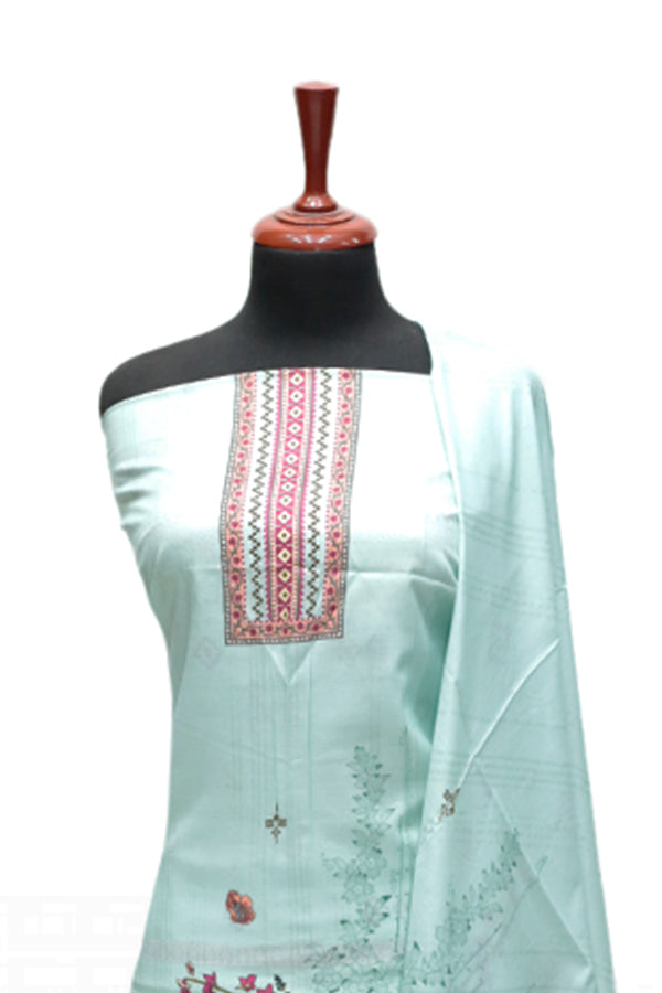 Hamdam Floral Lawn`24 (Vol-1) D#5796 (L Green)