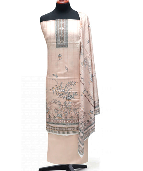 Hamdam Floral Lawn`24 (Vol-1) D#5796 (L Peach)