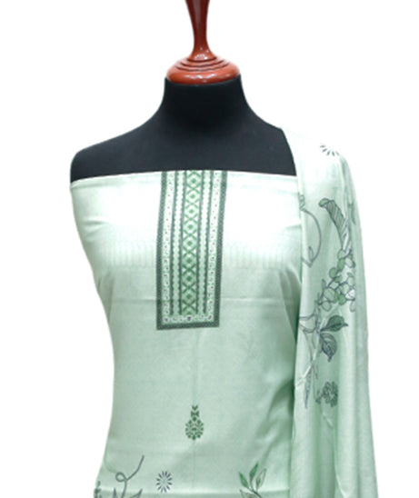 Hamdam Floral Lawn`24 (Vol-2) D#5766 (Apple Green)
