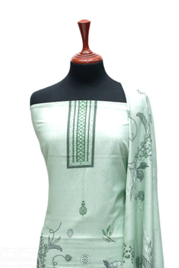 Hamdam Floral Lawn`24 (Vol-2) D#5766 (Apple Green)