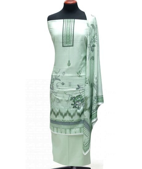 Hamdam Floral Lawn`24 (Vol-2) D#5766 (Apple Green)