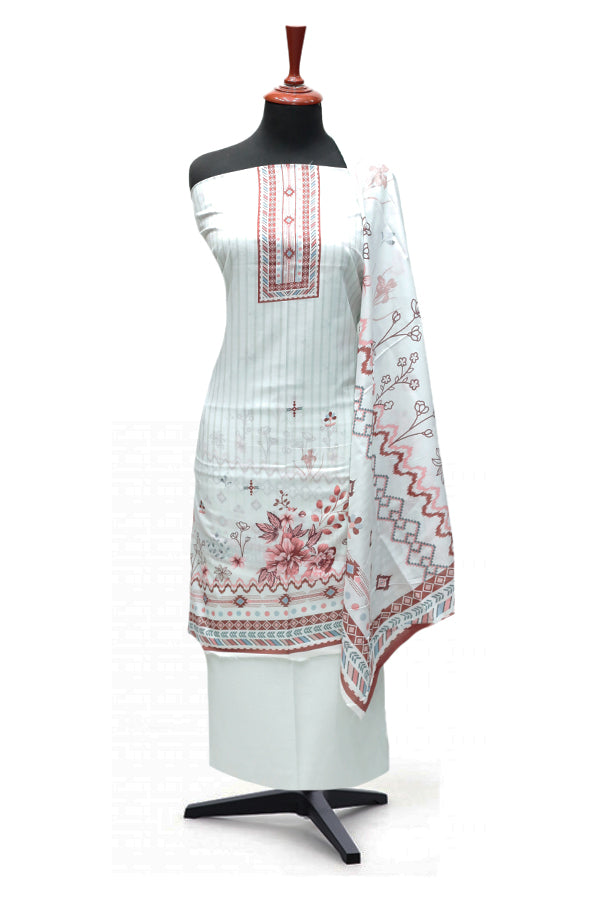 Hamdam Floral Lawn`24 (Vol-2) D#5766 (L Ferozi)