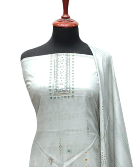 Hamdam Floral Lawn`24 (Vol-2) D#5766 (L Grey)