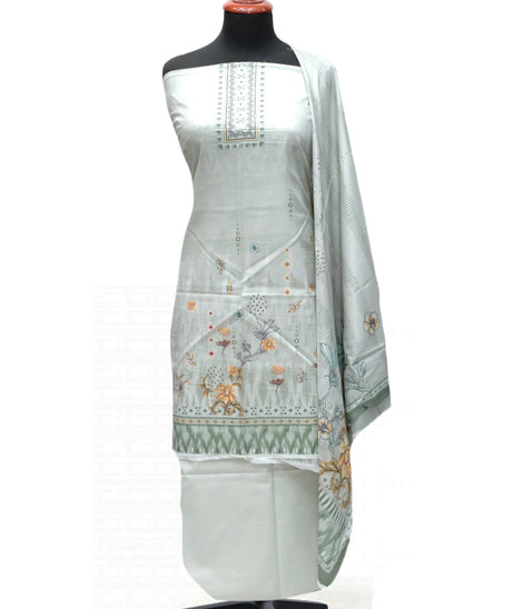Hamdam Floral Lawn`24 (Vol-2) D#5766 (L Grey)