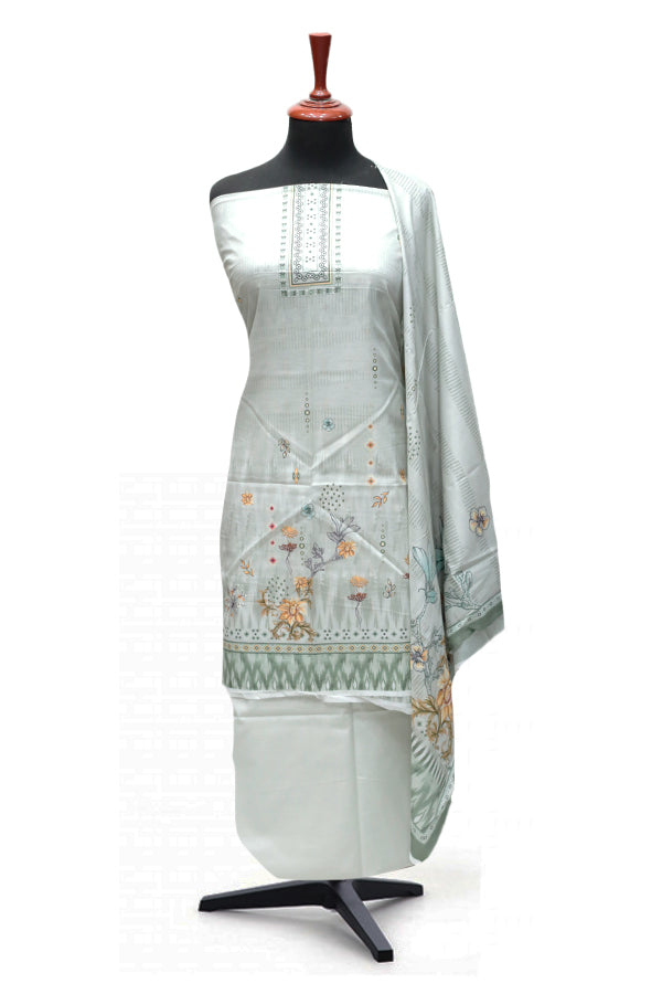 Hamdam Floral Lawn`24 (Vol-2) D#5766 (L Grey)