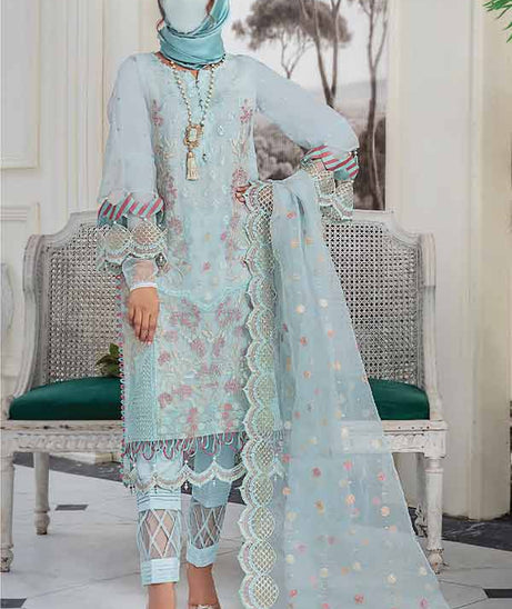 Hamdam Hazel Emb Organza`22 D#10
