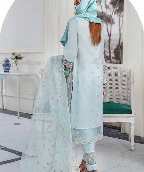 Hamdam Hazel Emb Organza`22 D#10