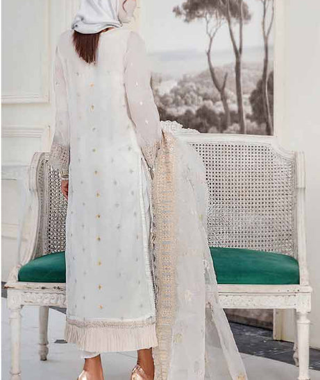 Hamdam Hazel Emb Organza`22 D#02