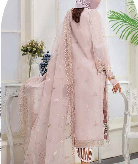 Hamdam Hazel Emb Organza`22 D#05