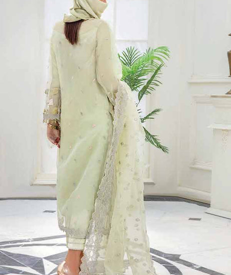 Hamdam Hazel Emb Organza`22 D#08