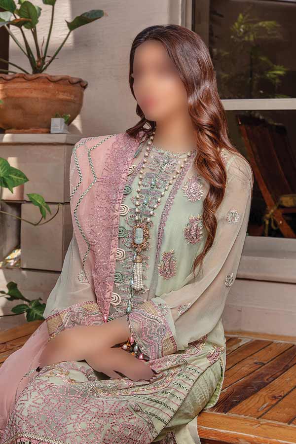 Hamdam Pareesha L/Chiffon'22 D#2