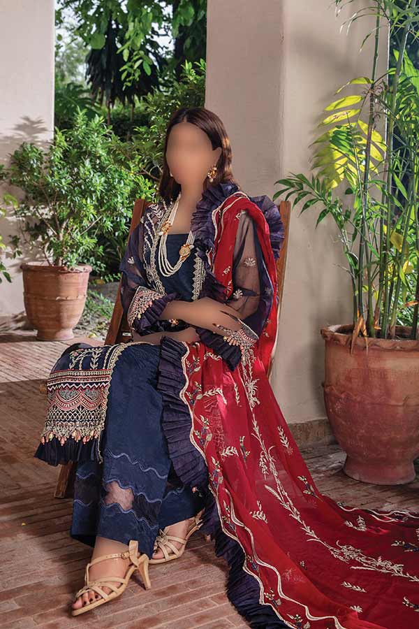 Hamdam Pareesha L/Chiffon'22 D#6