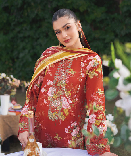 Humdum Gardenia Lawn'24 D#03