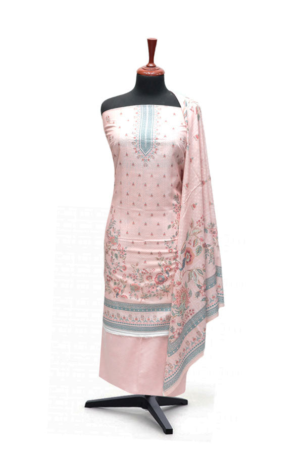 Hamdam Karandi Lawn'24 D#13021 (L Pink)