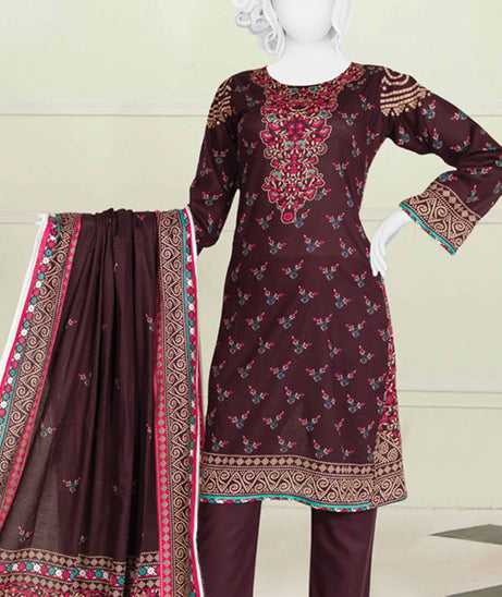 Haniya Classic Lawn`21 D#3610 Plum