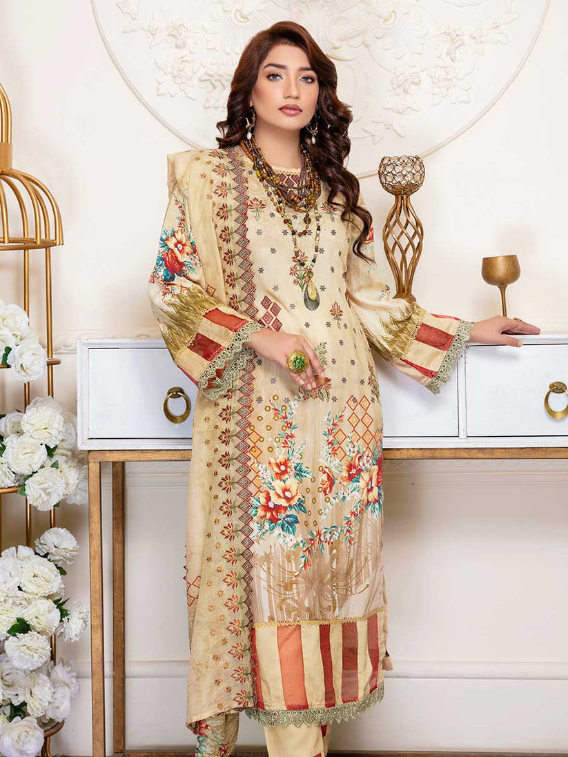 Aalaya Haniya D/Emb Viscose'22 Vol-1 D#1