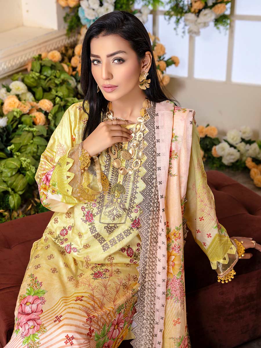 Aalaya Haniya D/Emb Viscose'22 Vol-1 D#3
