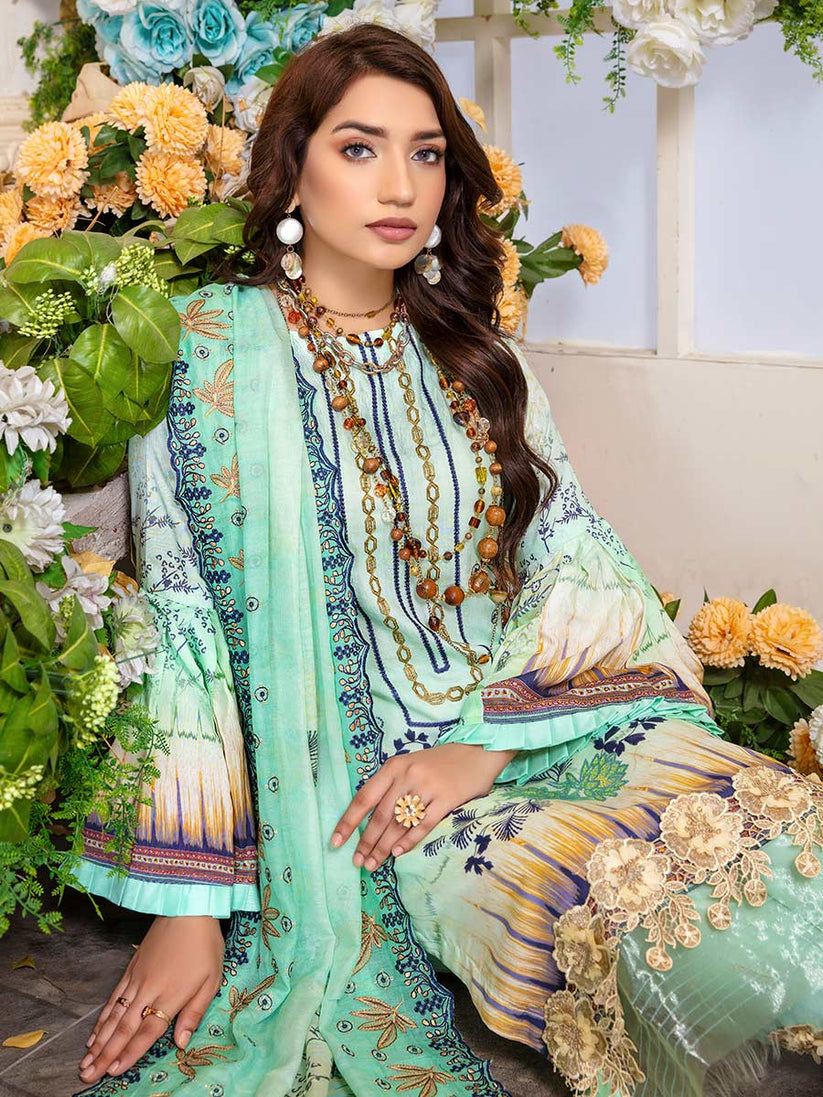 Aalaya Haniya D/Emb Viscose'22 Vol-1 D#4