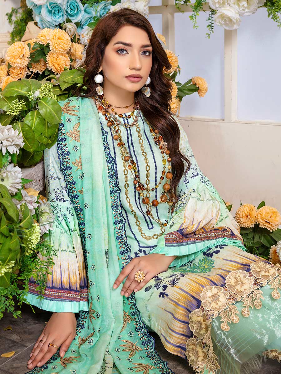 Aalaya Haniya D/Emb Viscose'22 Vol-1 D#4