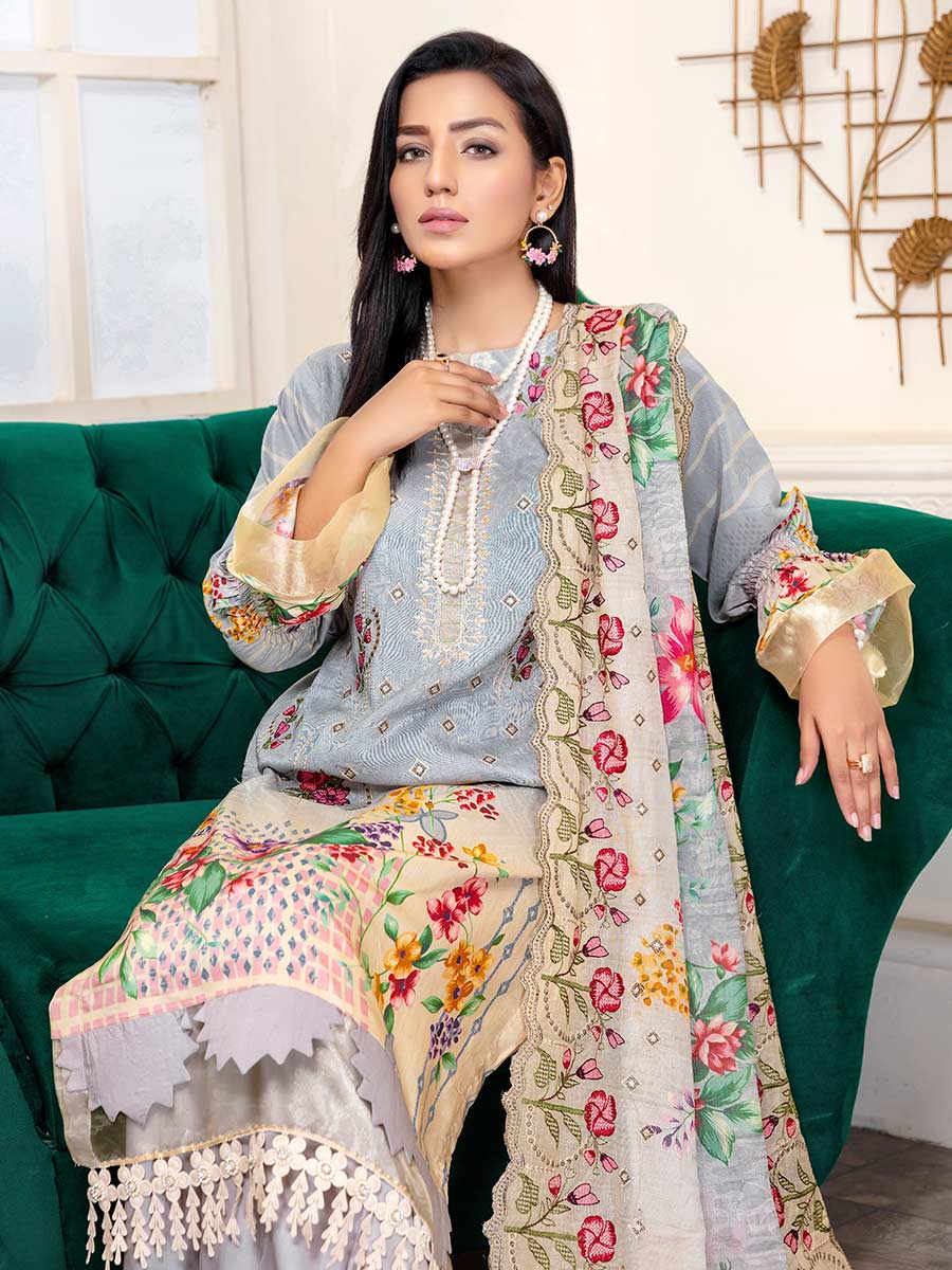 Aalaya Haniya D/Emb Viscose'22 Vol-1 D#6