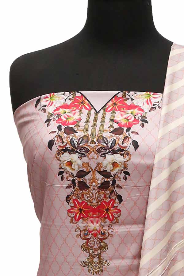 Hareem Digital Linen`21 D#9918 (LT Pink)