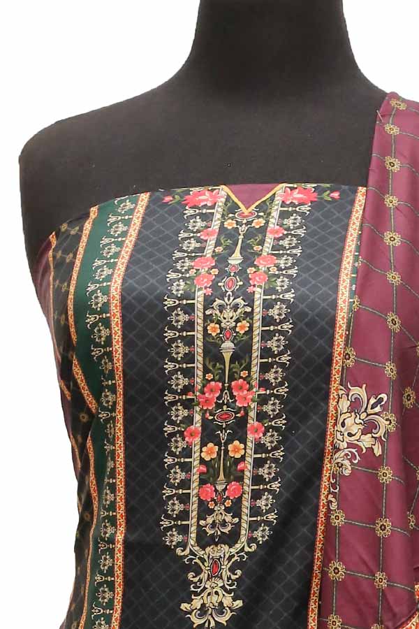 Hareem Digital Linen`21 D#9919 (Black)