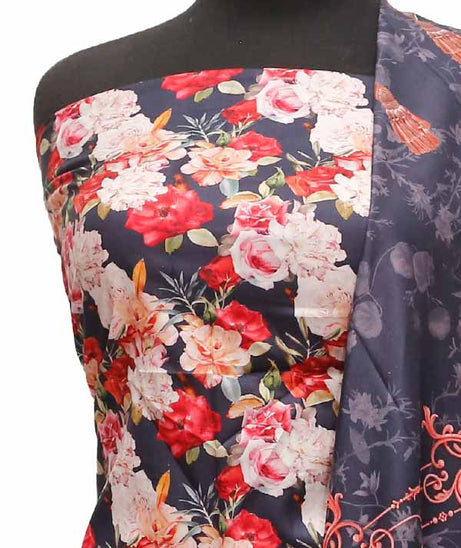 Hareem Digital Linen`21 D#9927 (N Blue)