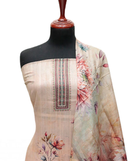 Hareem Doria Print Lawn`25 D#1205 (Fawn)