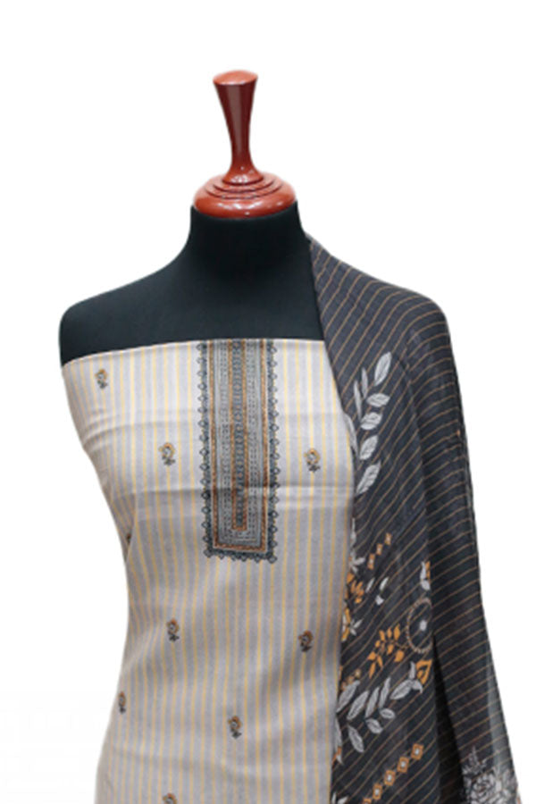 Hareem Premium Lawn`25 D#1407 (Grey)