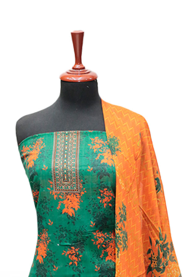 Hareem Premium Lawn`25 D#1408 (D Green)