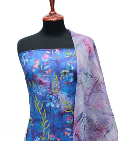 Hareem Print Lawn`25 D#1867 (Purple)