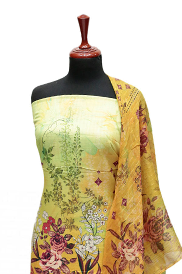 Hareem Print Lawn`25 D#1868 (P Green)