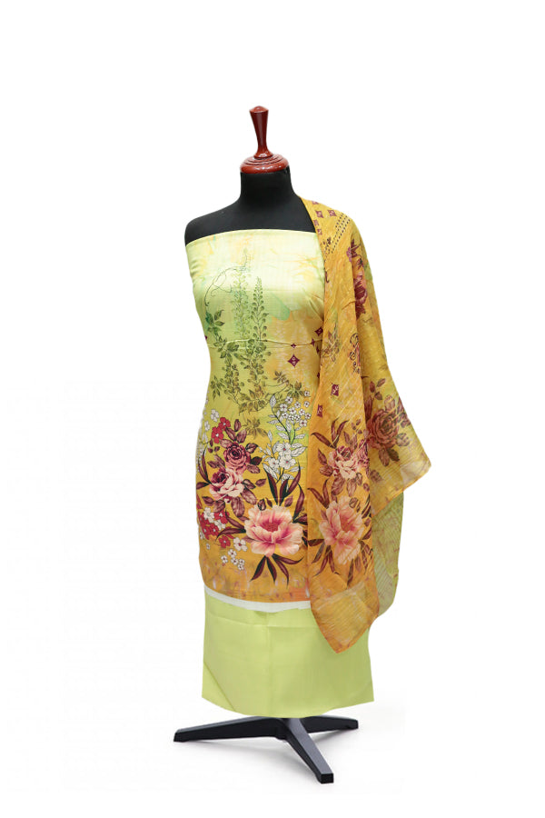 Hareem Print Lawn`25 D#1868 (P Green)