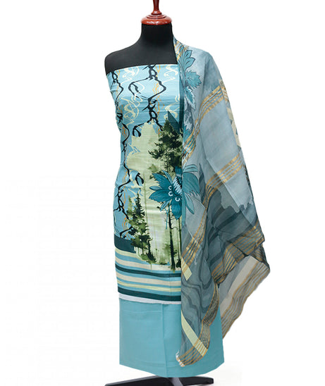 Hareem Print Lawn`25 D#2803 (L Ferozi)